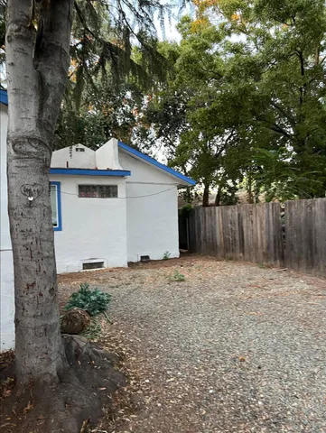 a room with a table and a chair