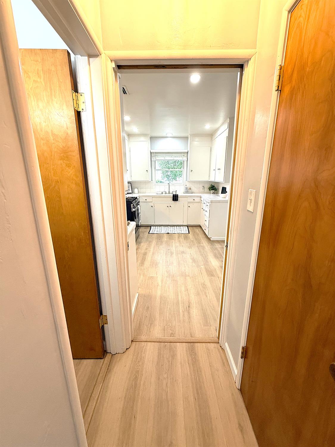 809 South Sowell Street Visalia, CA 93277 - Photo 45 of 58 a view of a bathroom with a sink and a mirror