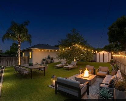 809 South Sowell Street Visalia, CA 93277 - Photo 54 of 58 a view of a swimming pool with lounge chairs in patio
