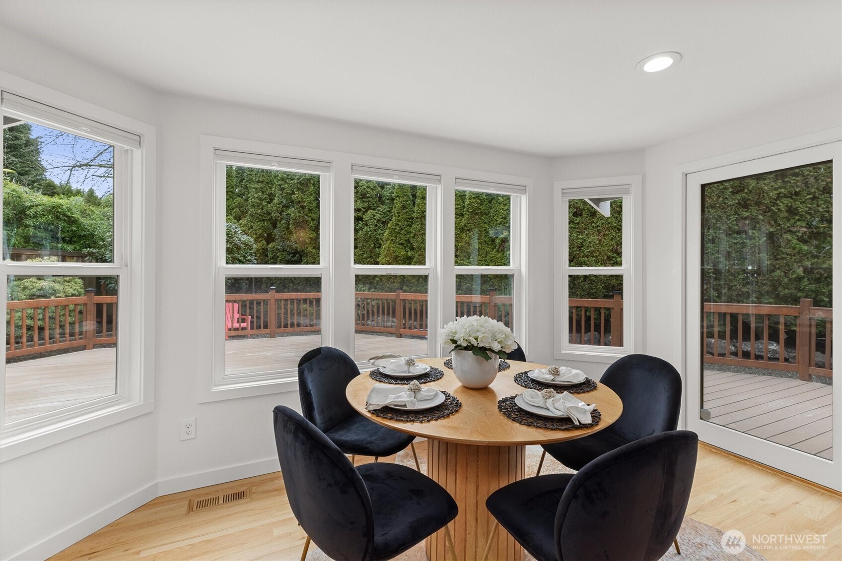 16302 123rd Place Northeast Bothell, WA 98011 - Photo 11 of 37 a view of a dining room with furniture window and outside view