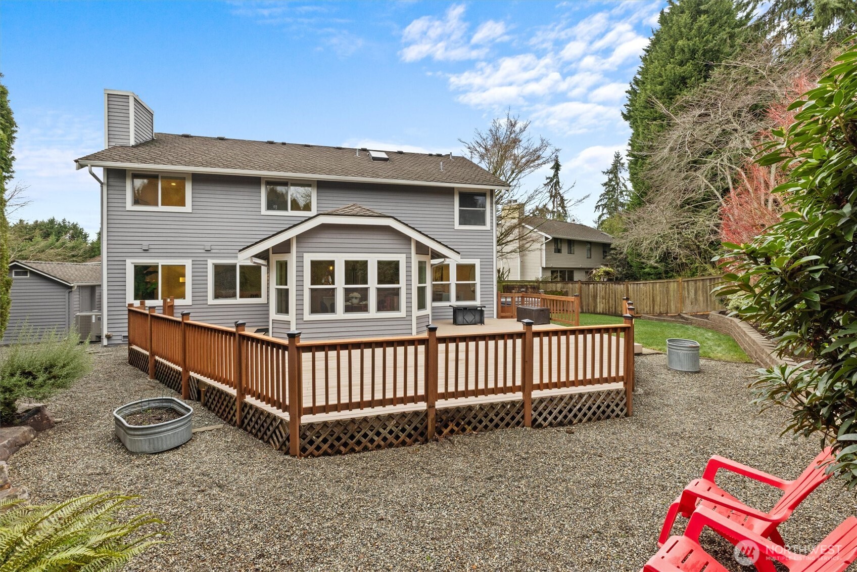 16302 123rd Place Northeast Bothell, WA 98011 - Photo 26 of 37 a front view of a house with garden
