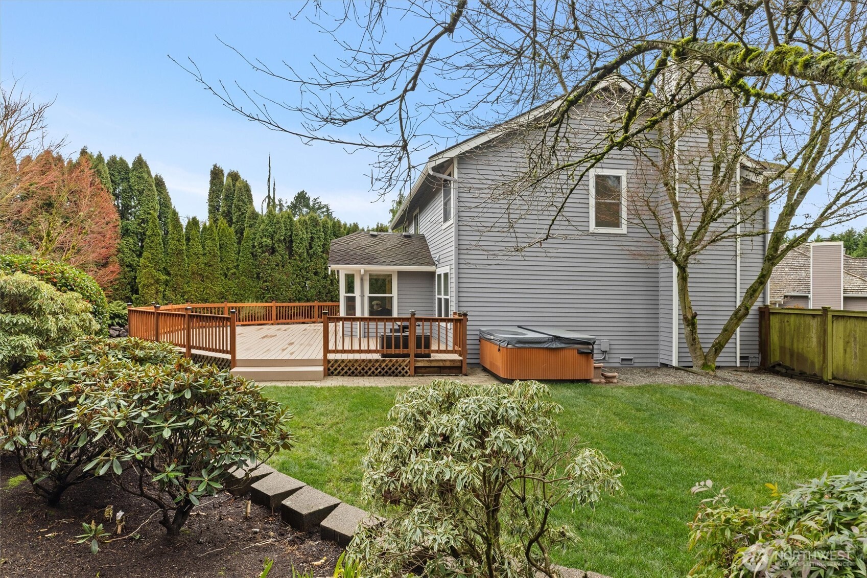 16302 123rd Place Northeast Bothell, WA 98011 - Photo 27 of 37 a house view with a sitting space and garden
