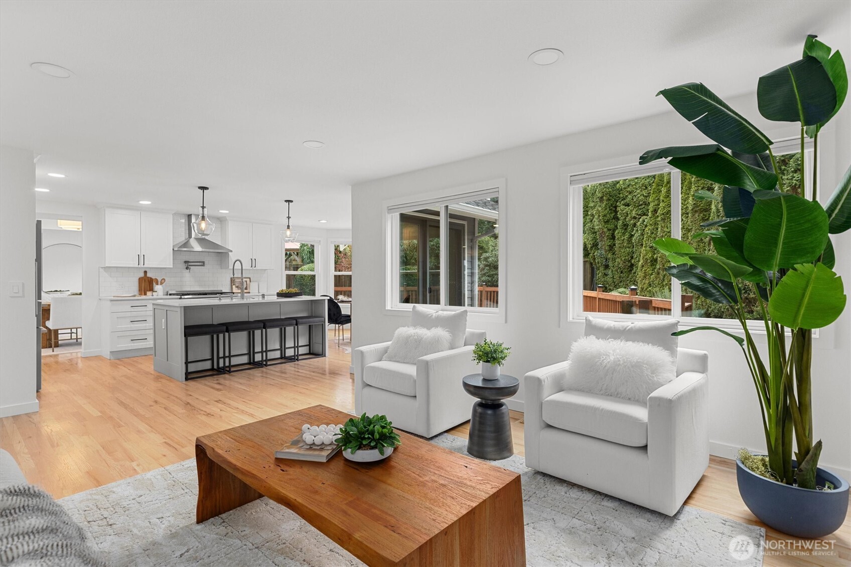 16302 123rd Place Northeast Bothell, WA 98011 - Photo 7 of 37 a living room with furniture and a potted plant
