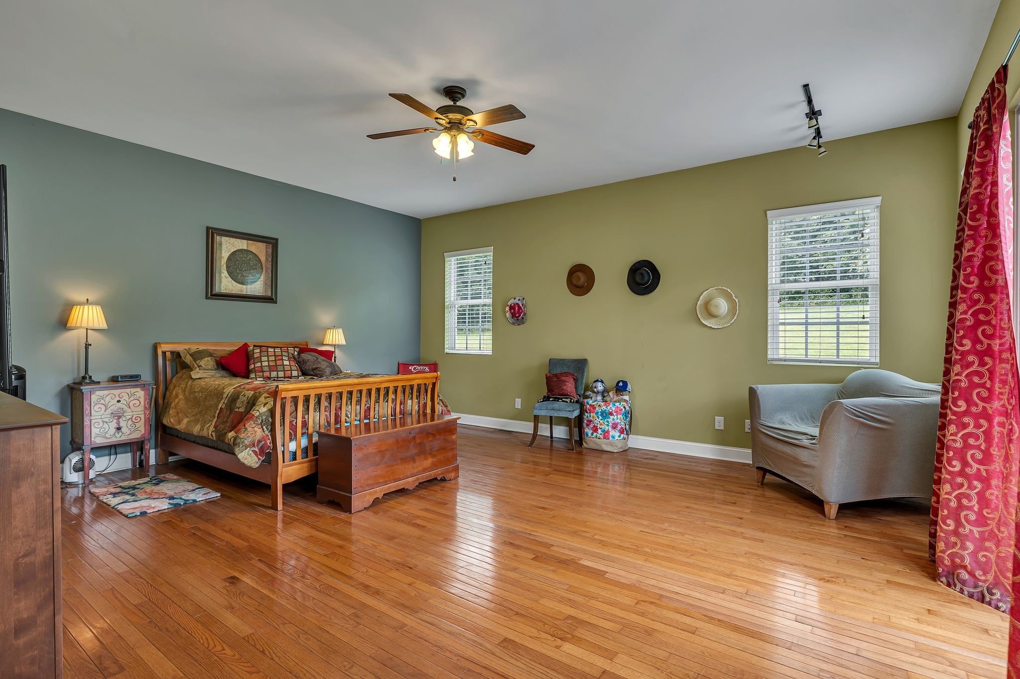 790 Blooming Grove Road Pulaski, TN 38478 - Photo 37 of 74 a bedroom with a bed and a couch