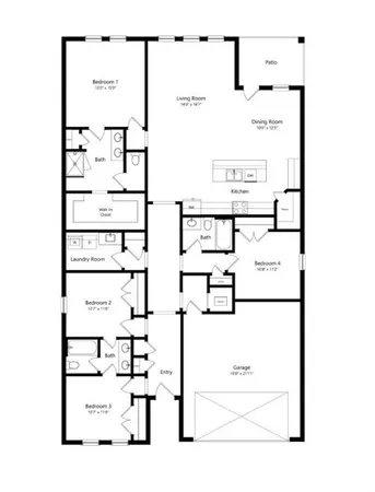 $3,020 | 1444 Indian Mallow Court, Justin, TX 76247