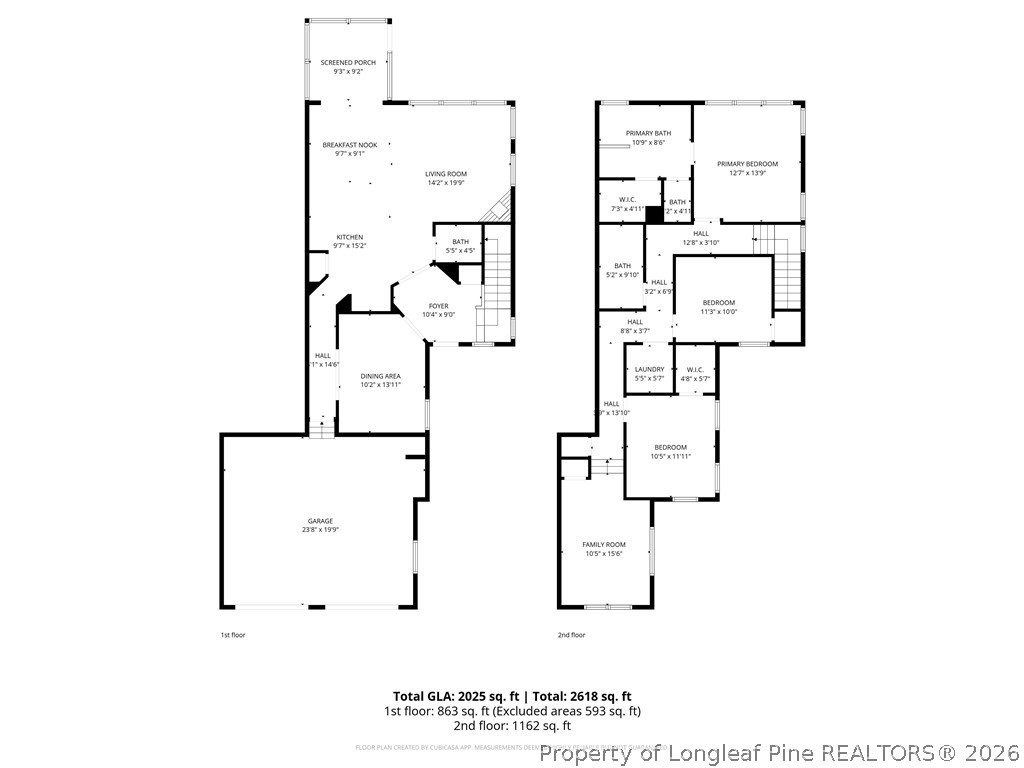 126 Pine Hawk Drive Spring Lake, NC 28390 - Photo 48 of 48 a picture of floor plan