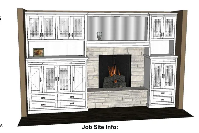 a view of a livingroom with furniture