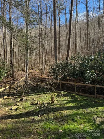 a view of a room with an empty space