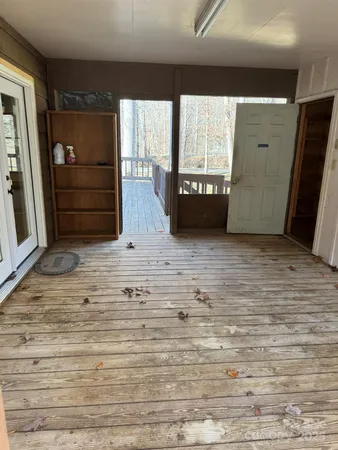 a view of front door