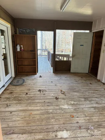 a view of front door