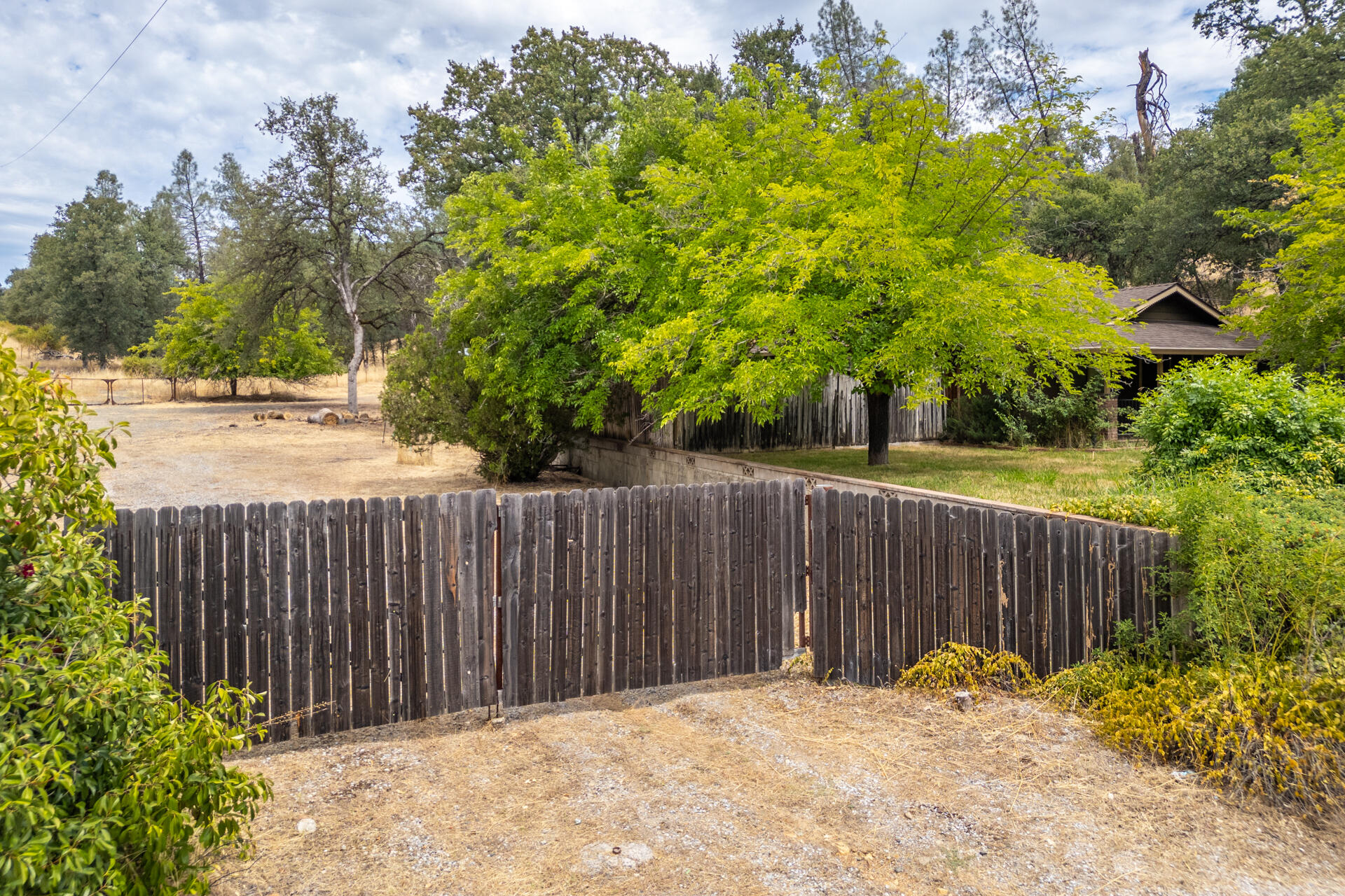 20124 Old Alturas Road Redding, CA 96003 - Photo 32 of 32 Gated Entrance to Garage
