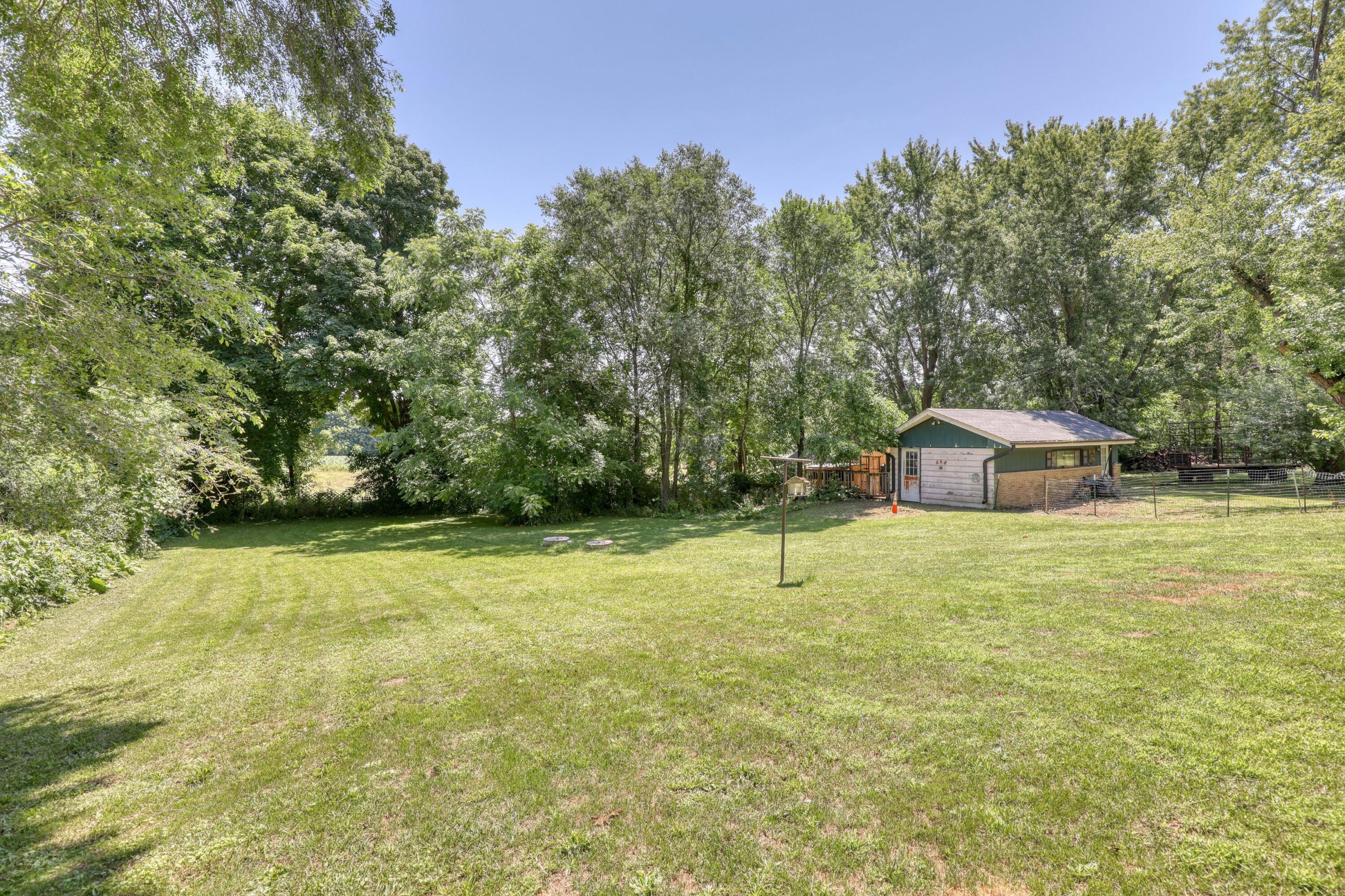 2840 Church Road Jackson, WI 53037 - Photo 22 of 25 Backyard