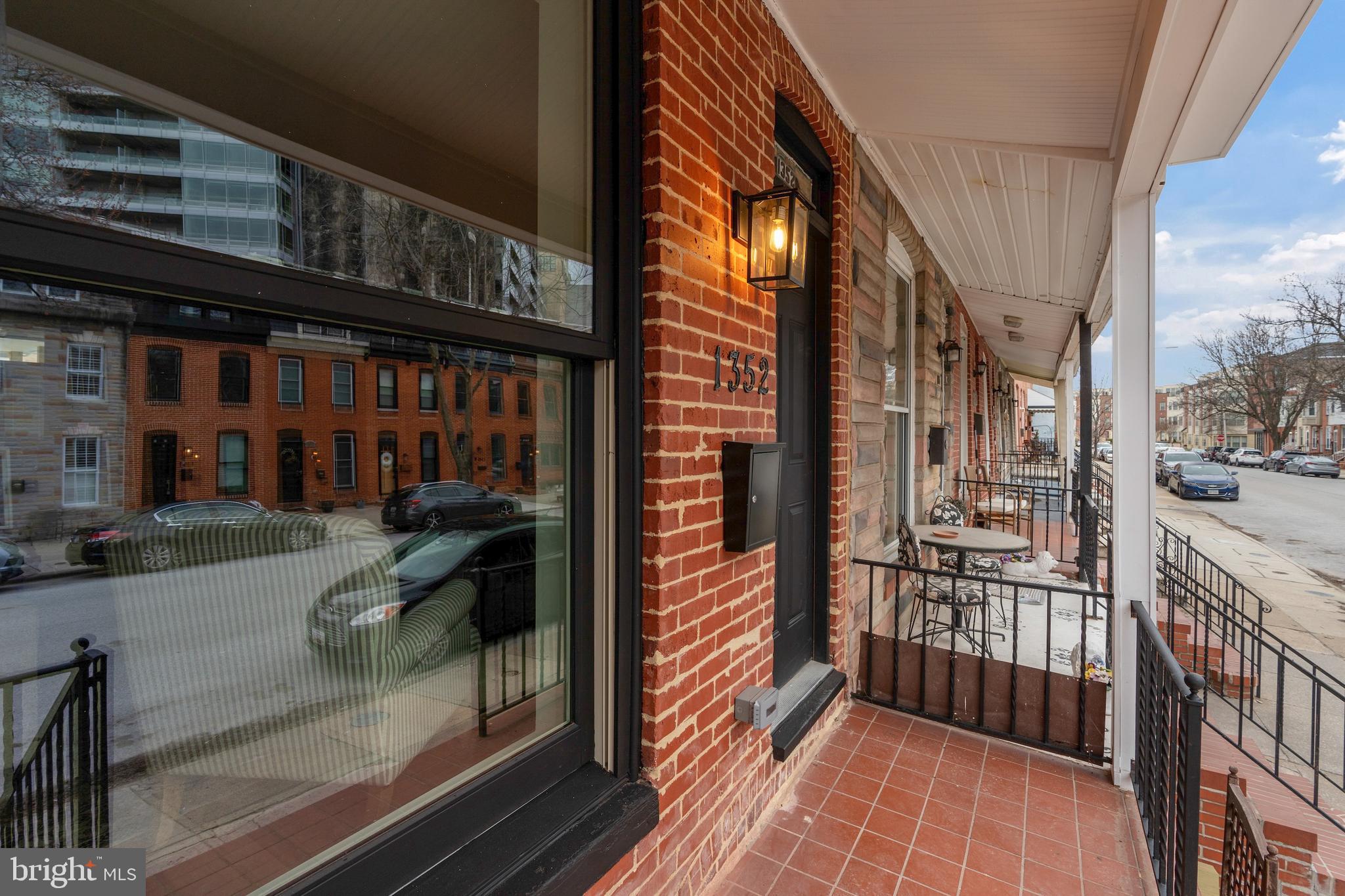 1352 Andre Street Baltimore, MD 21230 - Photo 52 of 52 a view of a brick building from a balcony