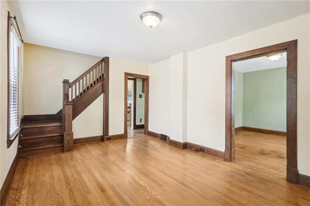 313 Pine Street Zelienople, PA 16063 - Photo 11 of 42 a view of an entryway with wooden floor