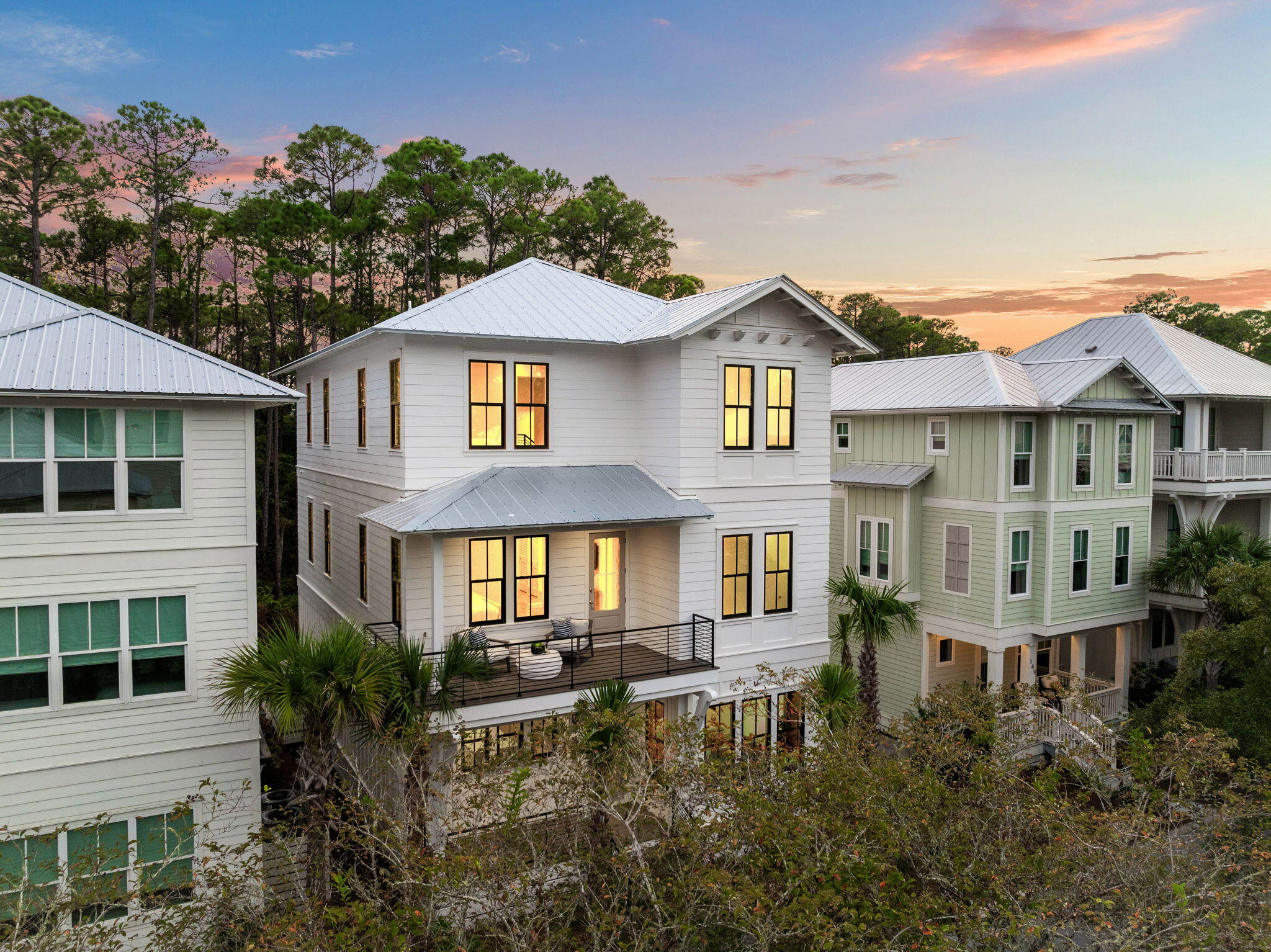 143 Redbud Ln Inlet Beach Inlet Beach, FL 32461 - Photo 62 of 62 a front view of a residential houses with yard and green space