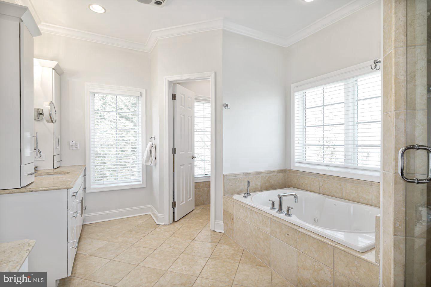 623 Broad Acres Road Penn Valley, PA 19072 - Photo 19 of 31 Marble bath suite with abundant light