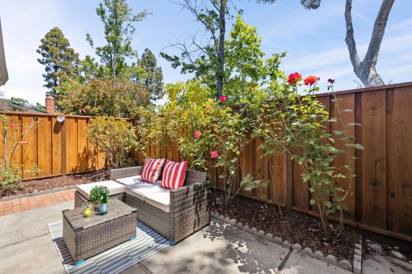 10892 Northfield Square Cupertino, CA 95014 - Photo 35 of 78 a outdoor living space with furniture