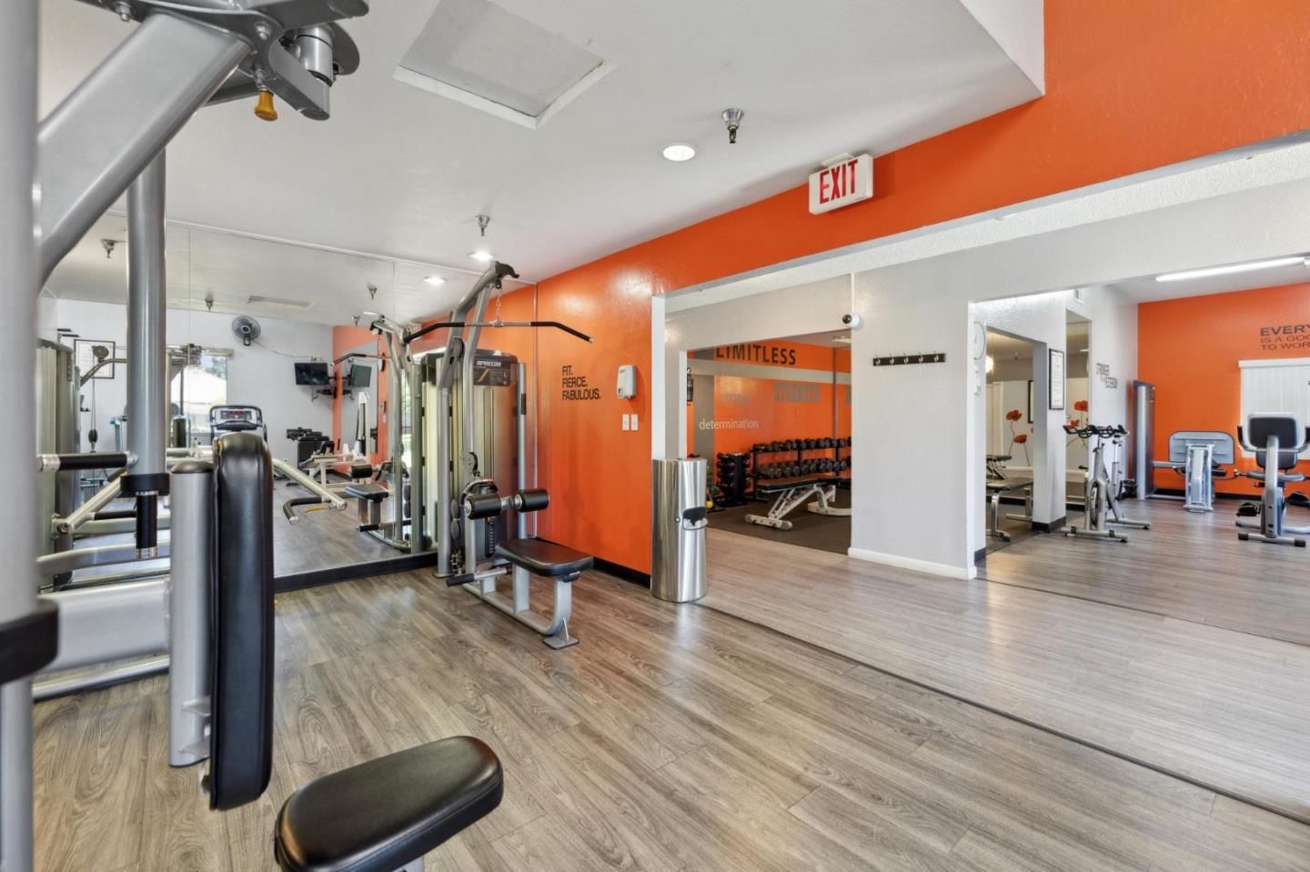 10892 Northfield Square Cupertino, CA 95014 - Photo 61 of 78 a view of a livingroom with wooden floor