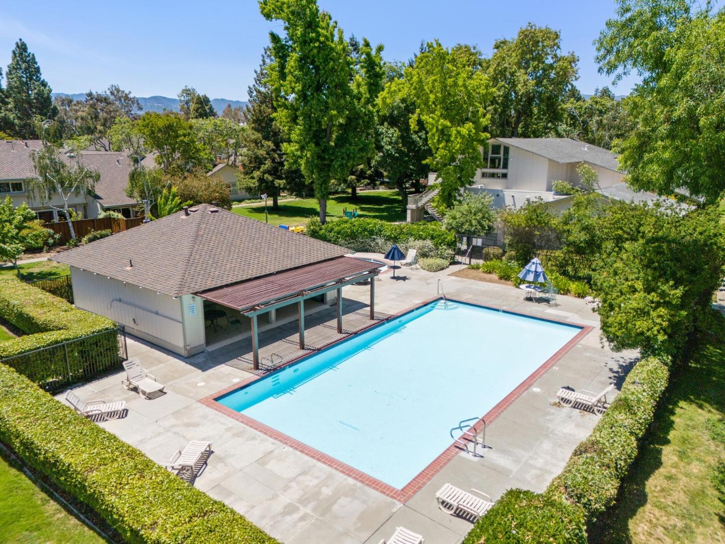 10892 Northfield Square Cupertino, CA 95014 - Photo 75 of 78 a view of a house with pool