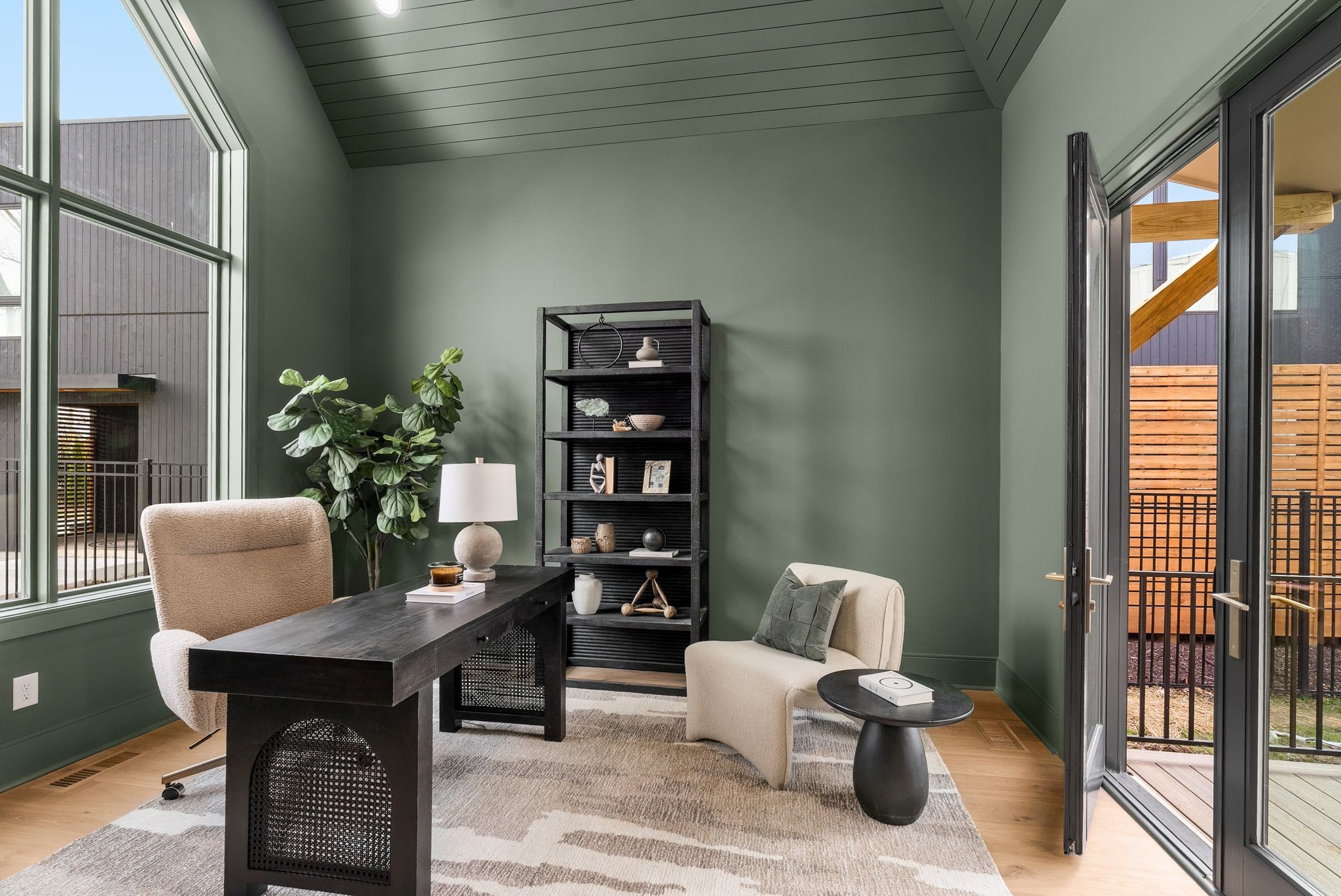 2306 Riverside Drive Nashville, TN 37216 - Photo 4 of 44 a living room with furniture and a potted plant