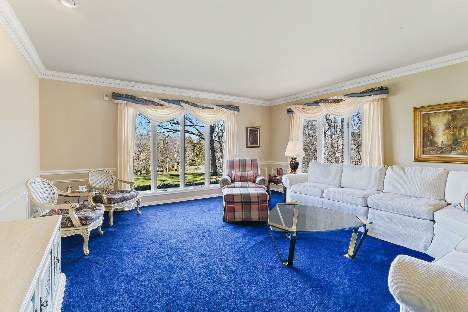 43 Ramsgate Drive Palos Park, IL 60464 - Photo 25 of 50 a living room with furniture and a large window