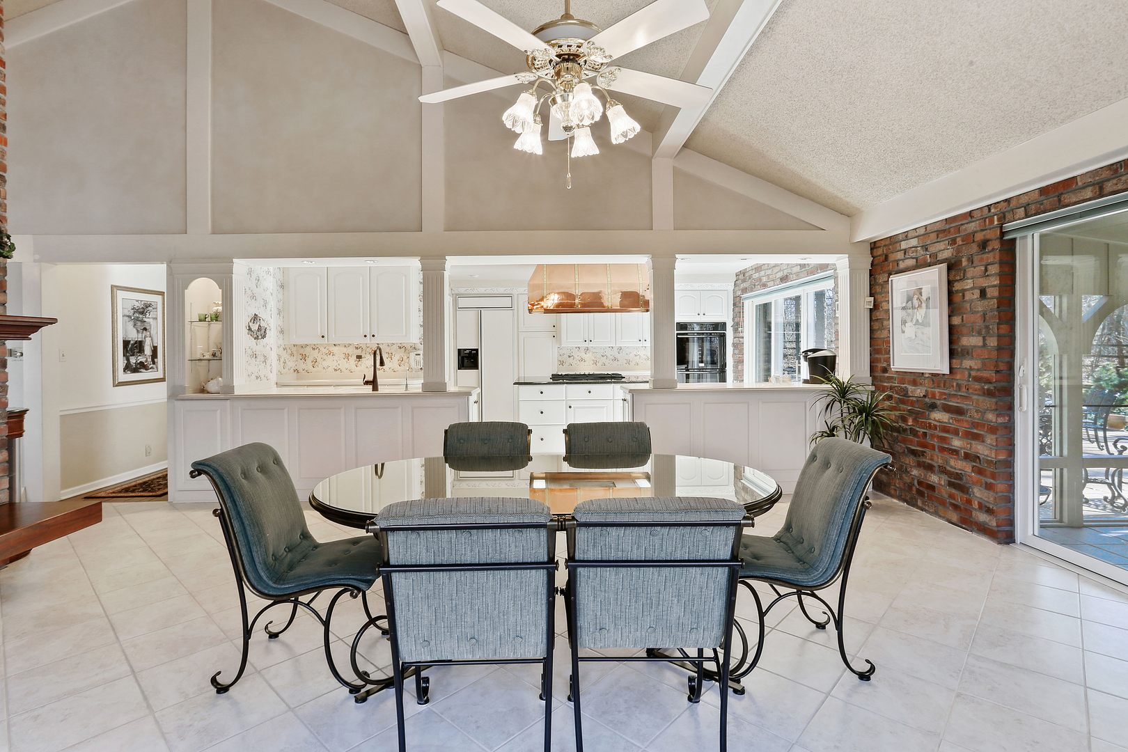 43 Ramsgate Drive Palos Park, IL 60464 - Photo 41 of 50 a view of a dining room with furniture and a chandelier