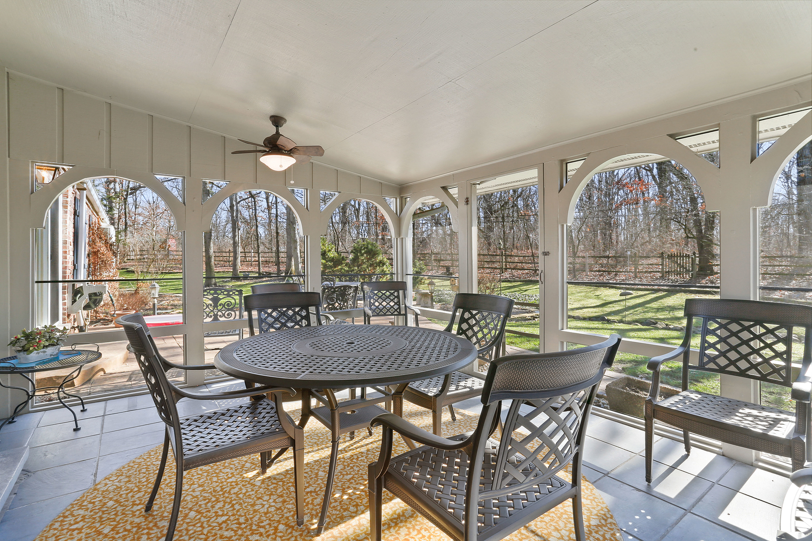 43 Ramsgate Drive Palos Park, IL 60464 - Photo 44 of 50 a view of a dining room with furniture large windows and wooden floor