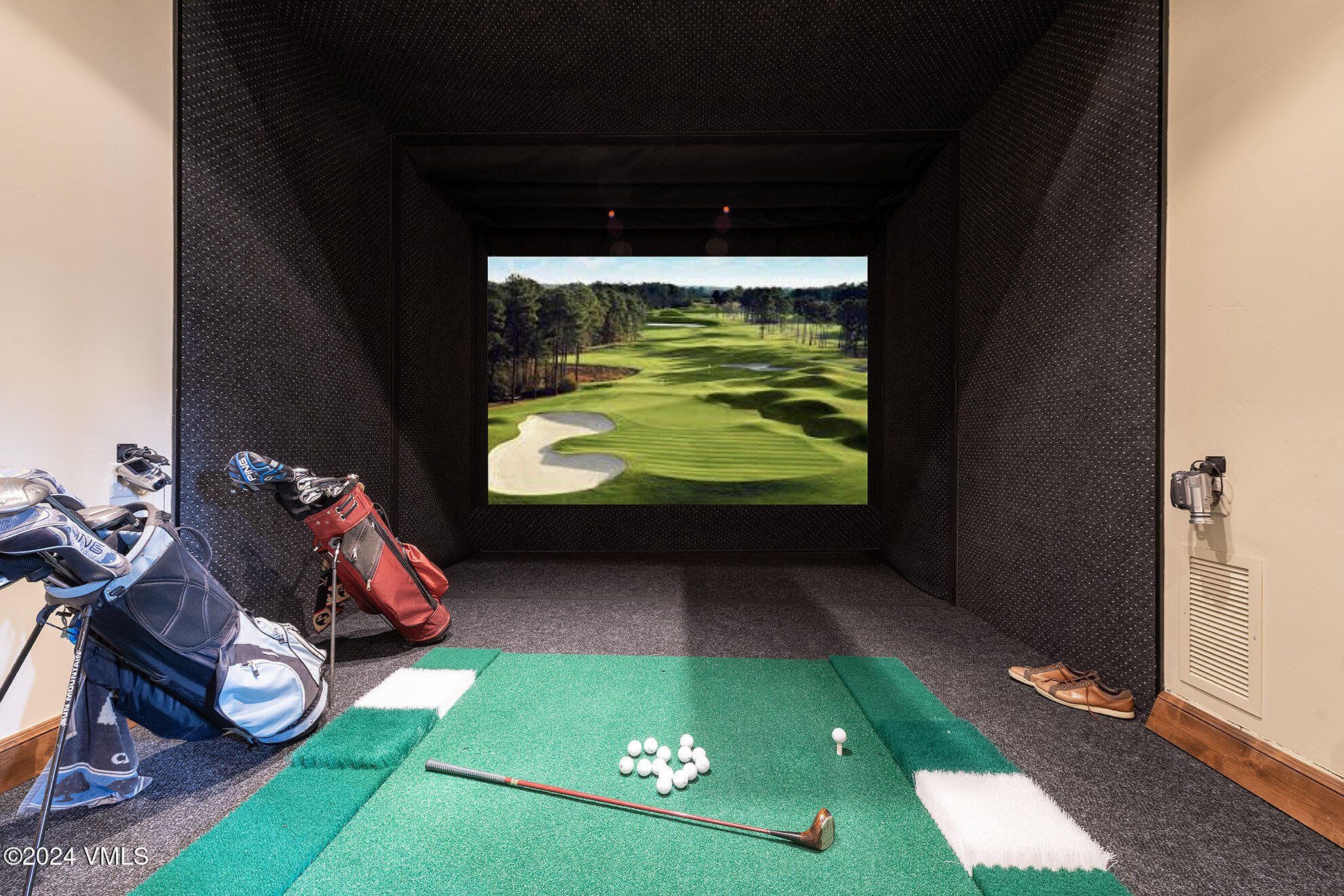 1094 Riva Glen Vail, CO 81657 - Photo 21 of 29 Golf Simulator