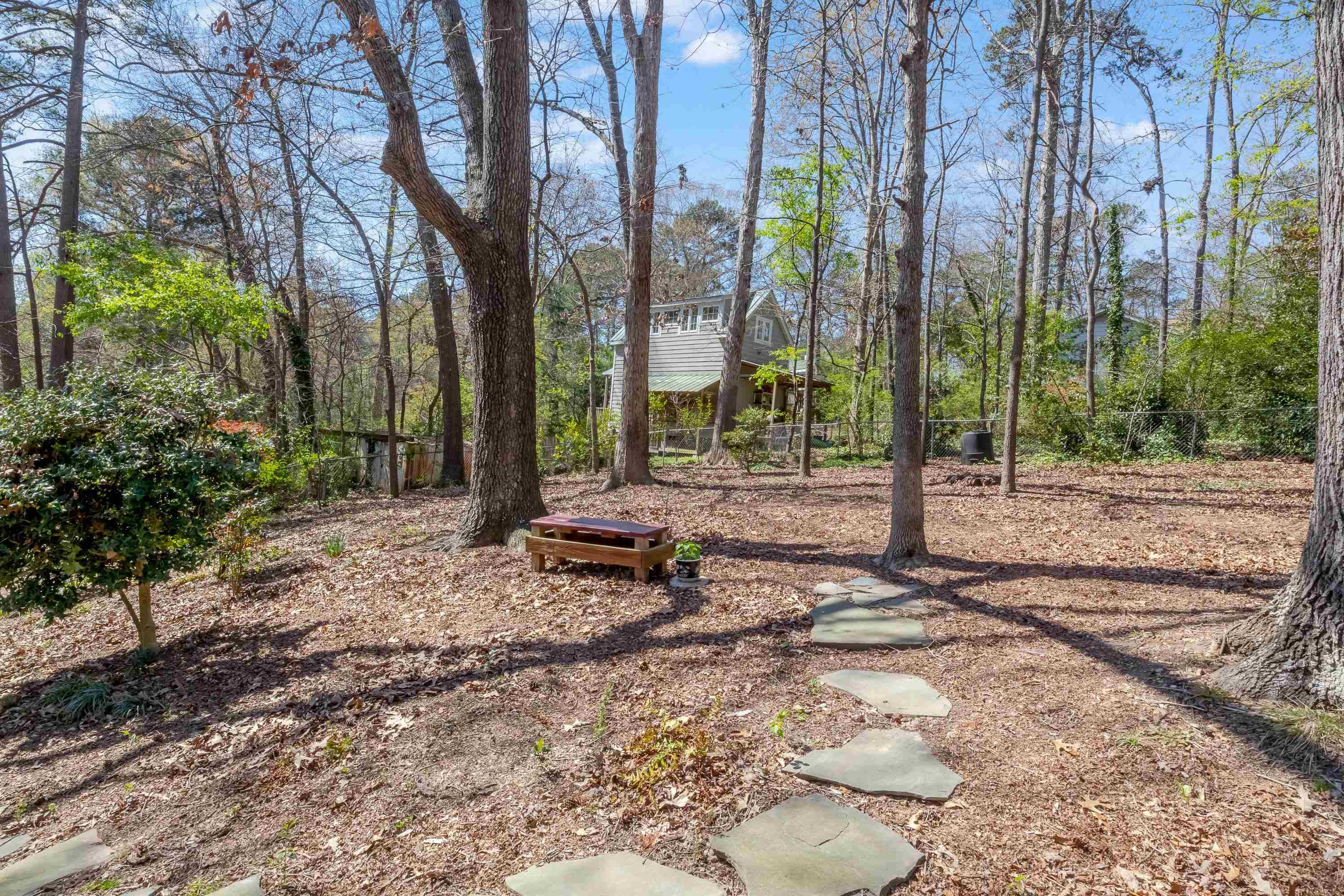 816 Nuttree Place Raleigh, NC 27606 - Photo 33 of 44 Fenced Backyard