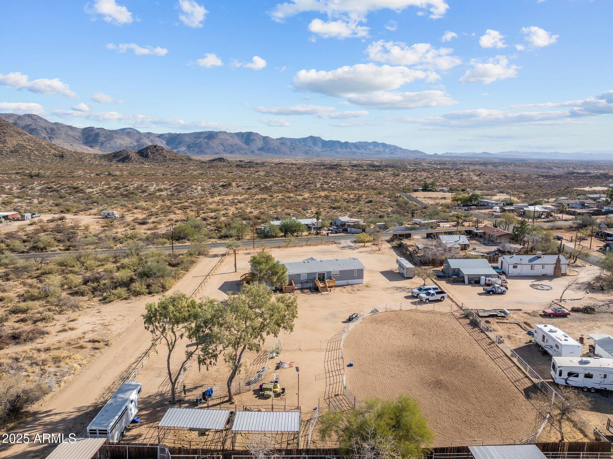 25980 Ghost Town Road Congress, AZ 85332 - Photo 29 of 32 Aerial from back of Property