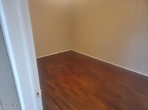 a view of empty room