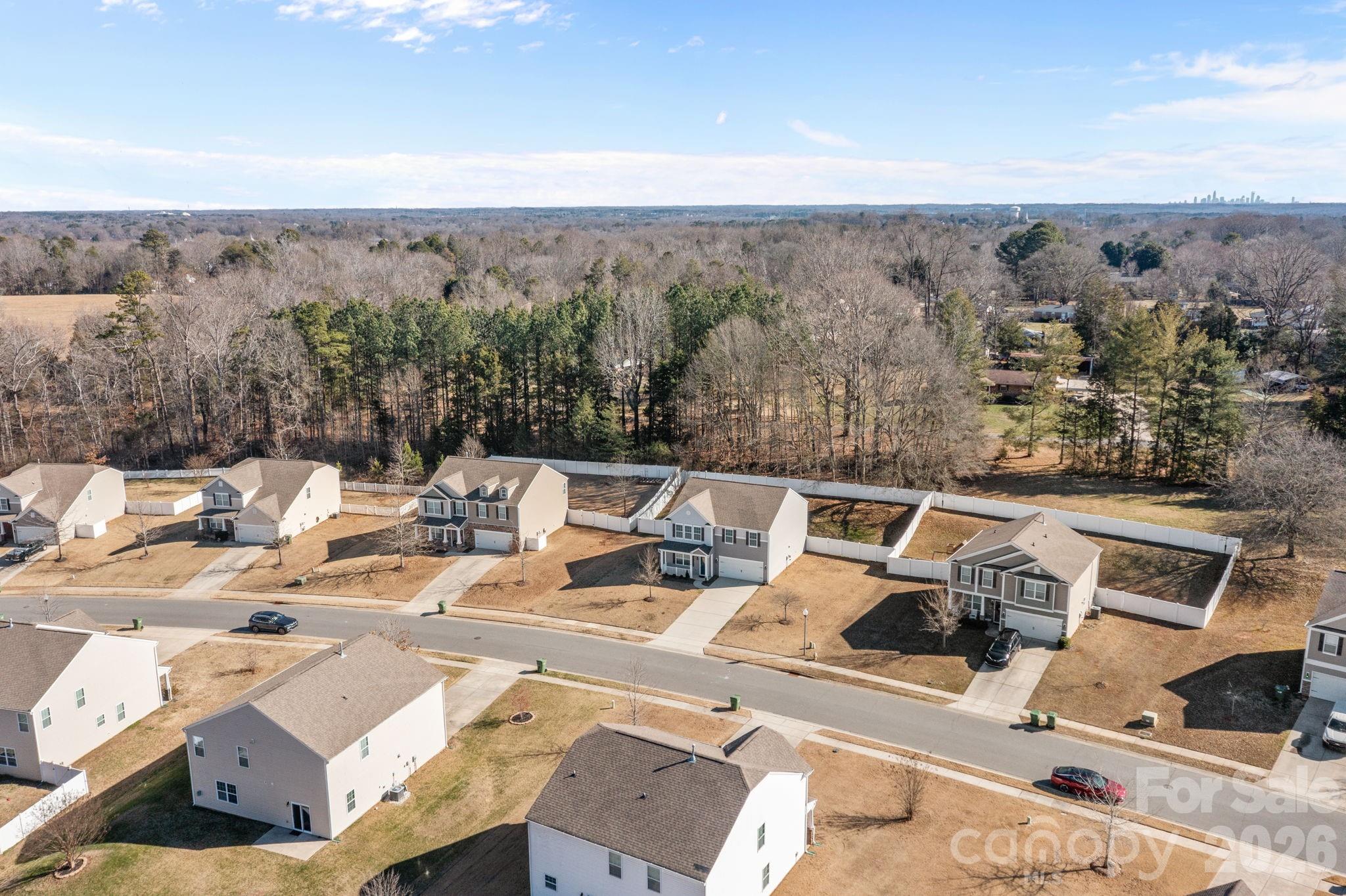 116 Rippling Water Drive Mount Holly, NC 28120 - Photo 43 of 48 an aerial view of a house with a yard and mountain view