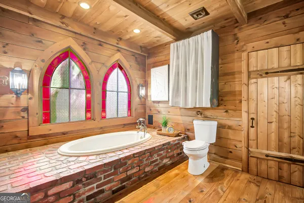 a view of outdoor space and trees