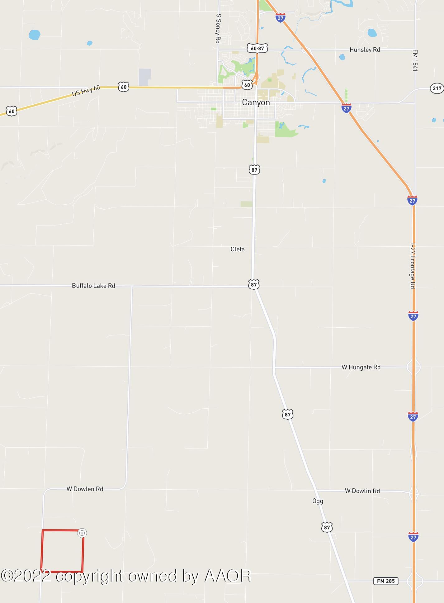 Jowell Road Happy, TX 79042 - Photo 23 of 23 Jowell_Section_03_Mapright