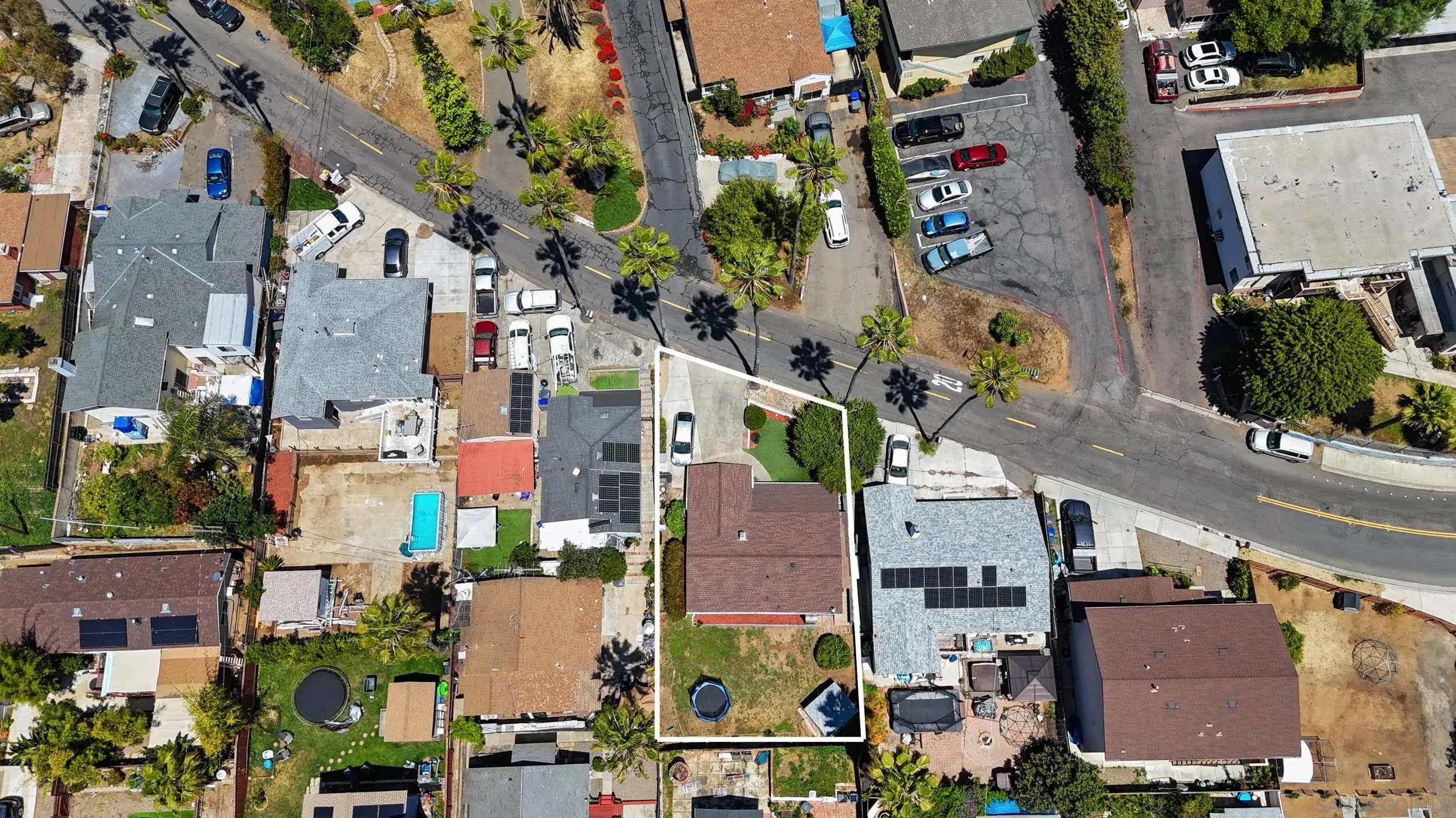 304 Palm Drive Vista, CA 92084 - Photo 28 of 32 an aerial view of multiple house
