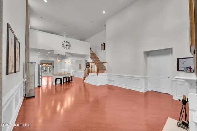 a livingroom with furniture and fireplace