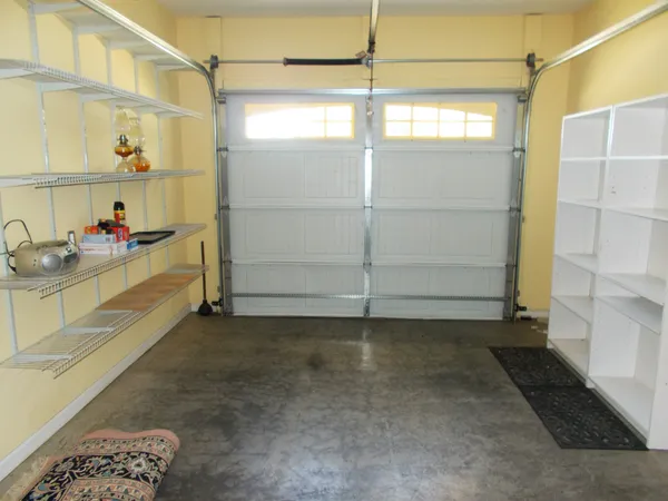an empty room with a empty space
