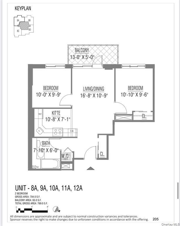 124-28 Queens Boulevard, Unit PHA Queens, NY 11415 - Photo 15 of 15 View of home floor plan