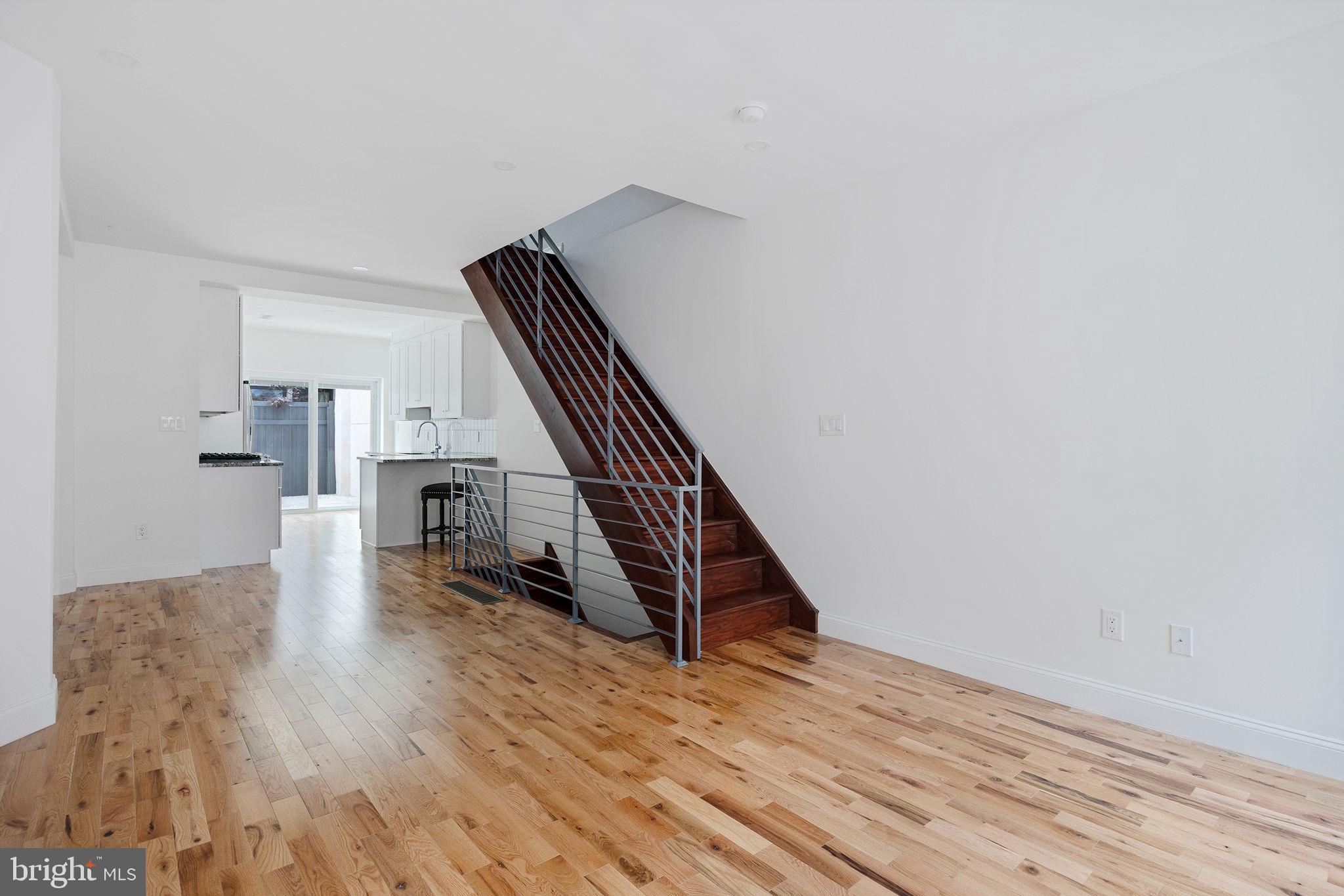 811 Kimball Street Philadelphia, PA 19147 - Photo 9 of 37 a view of entryway and hall with wooden floor