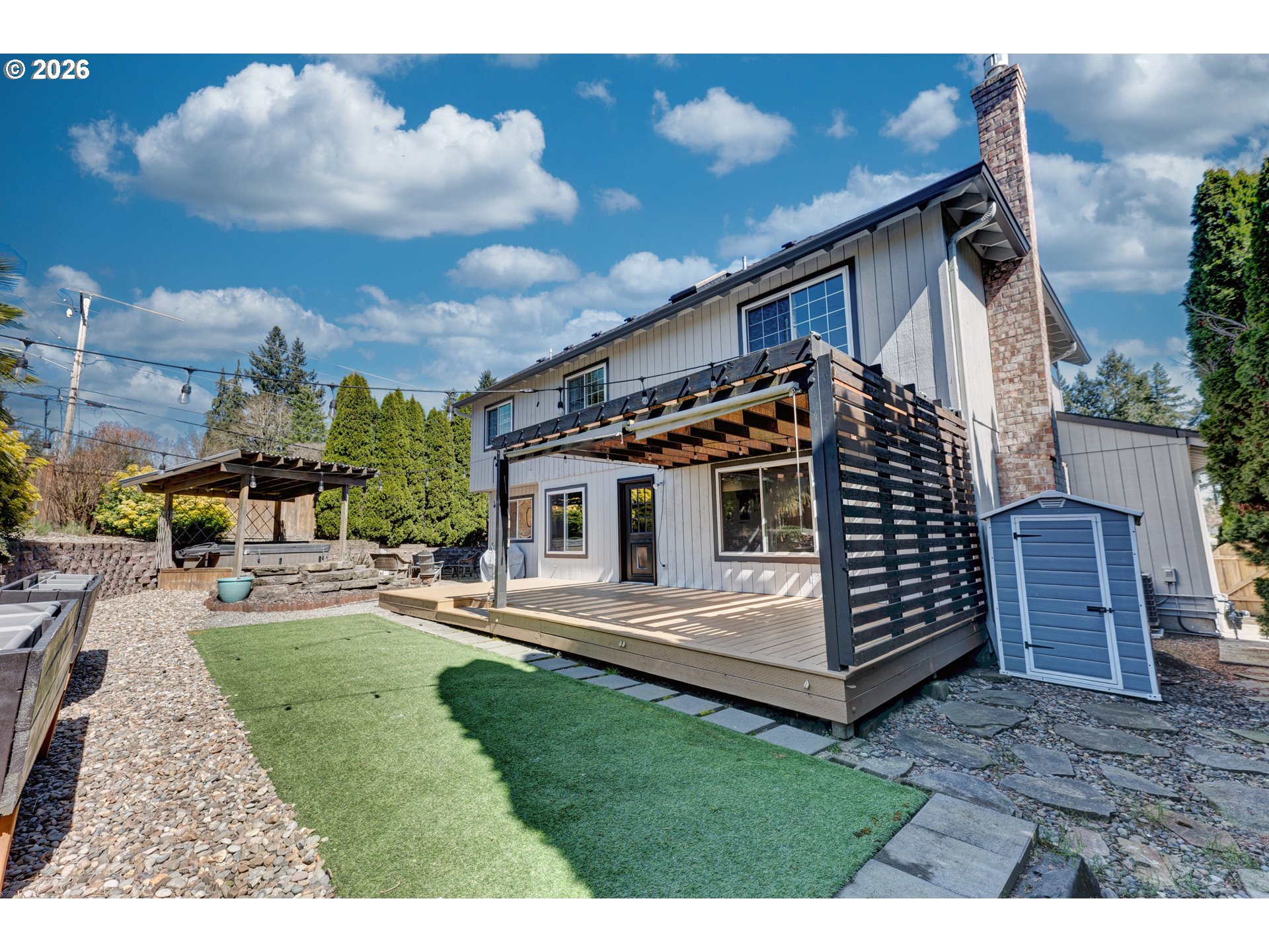 9765 Southwest Oaks Lane Portland, OR 97224 - Photo 36 of 48 Backyard