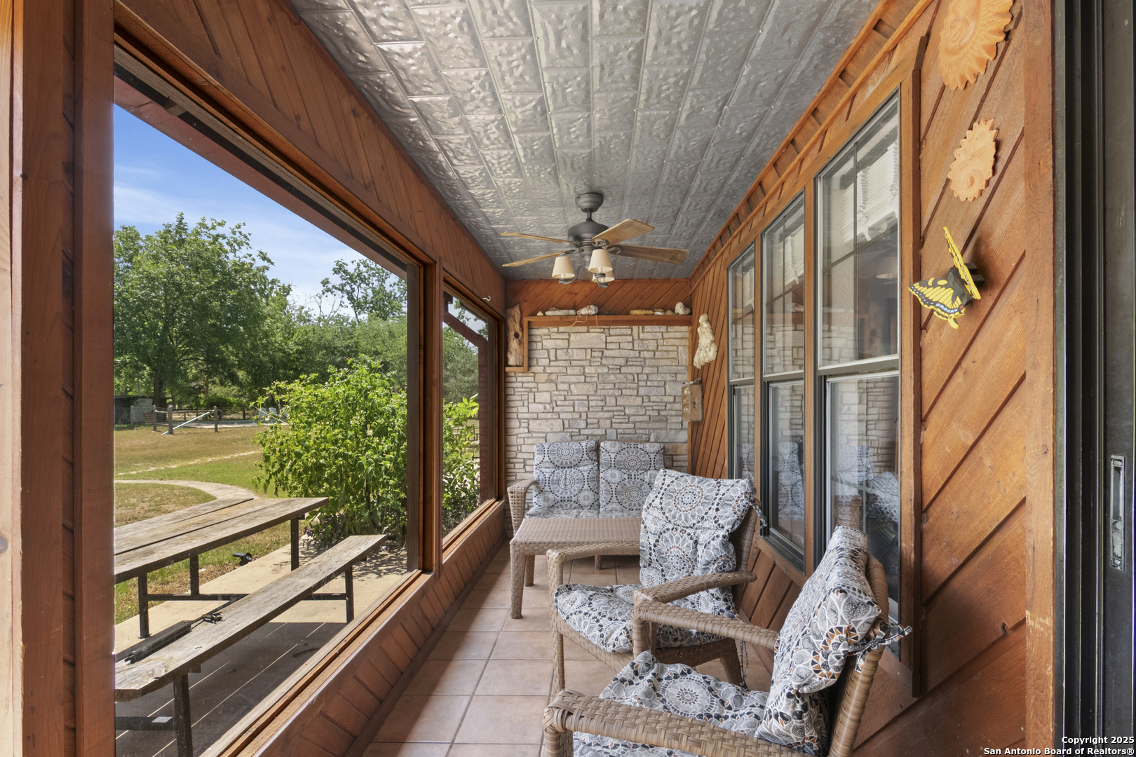 6641 Ranch Road 1120, Unit A B C D Rio Frio, TX 78879 - Photo 18 of 41 a building outdoor space with seating