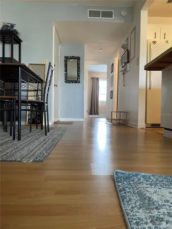 a view interior of the house and dining room