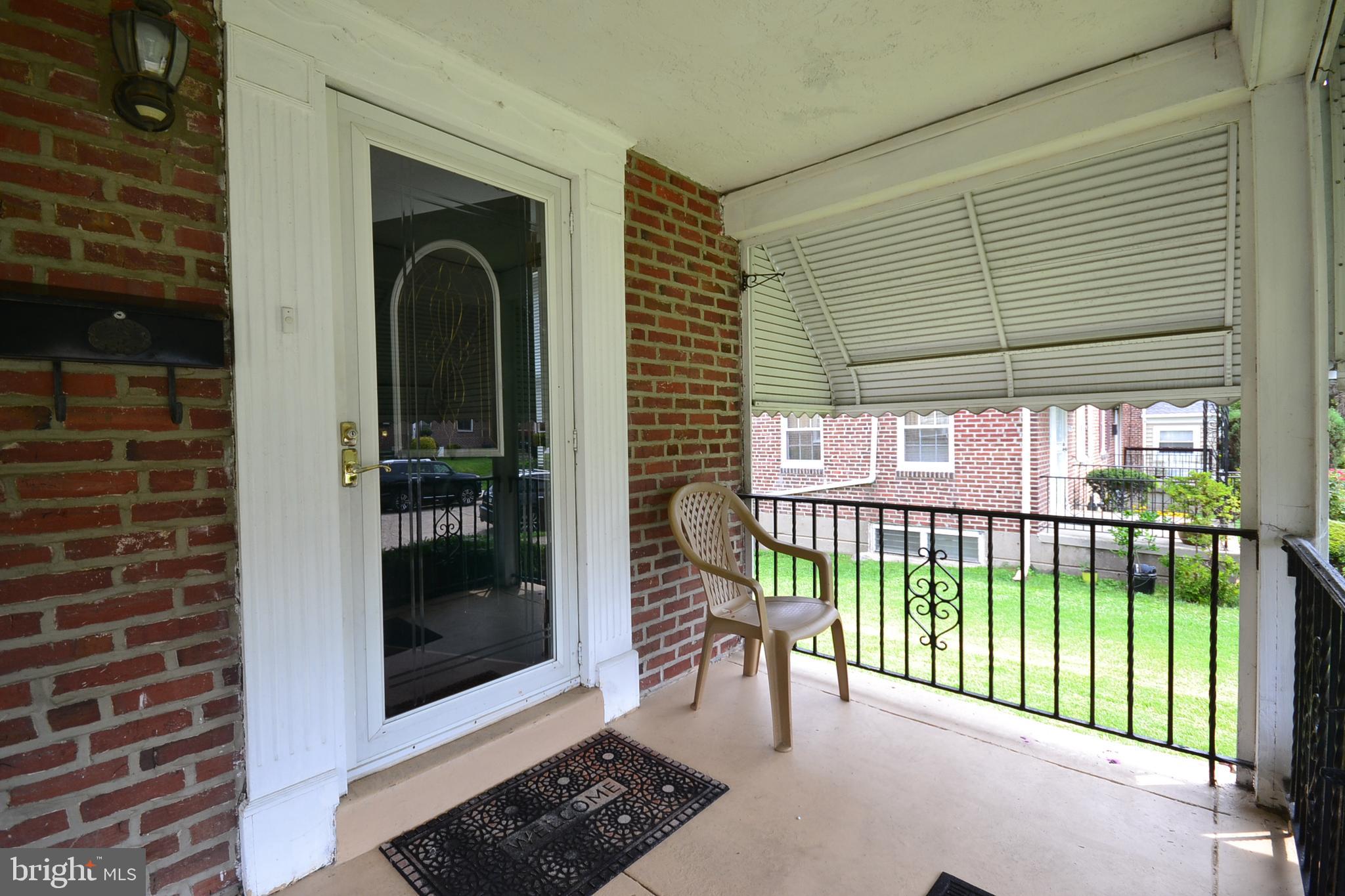 823 Arbor Road Yeadon, PA 19050 - Photo 2 of 32 Covered Porch