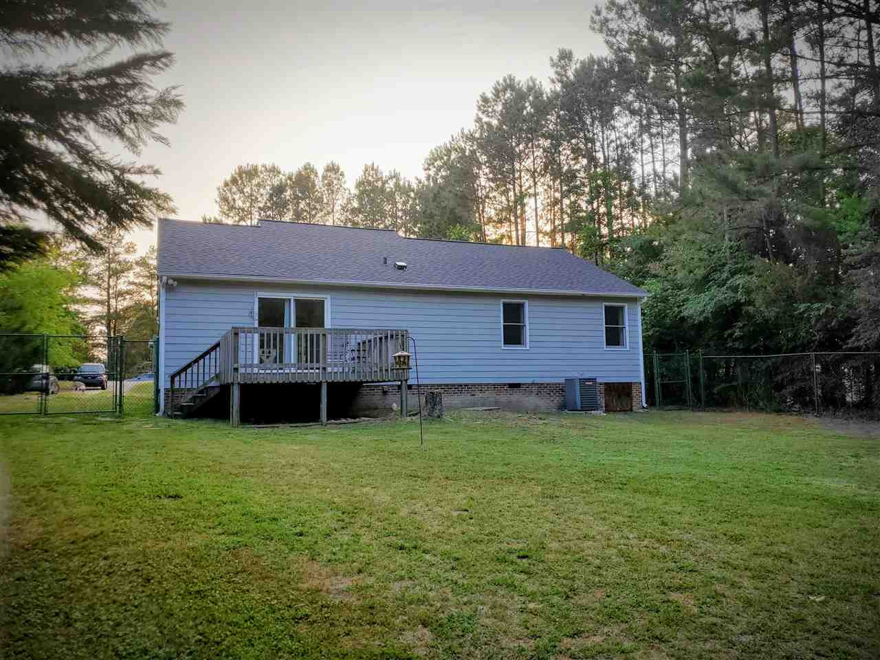 7924 Ligon Mill Road Wake Forest, NC 27587 - Photo 28 of 29 Spacious fenced back yard