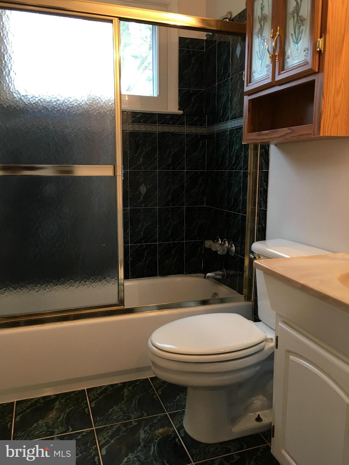 4307 Havard Street Silver Spring, MD 20906 - Photo 13 of 27 a bathroom with a toilet and a shower