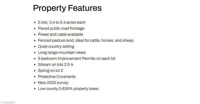 $119,990 | 310 Jessup Grove Church Road, Pilot Mountain, NC 27041