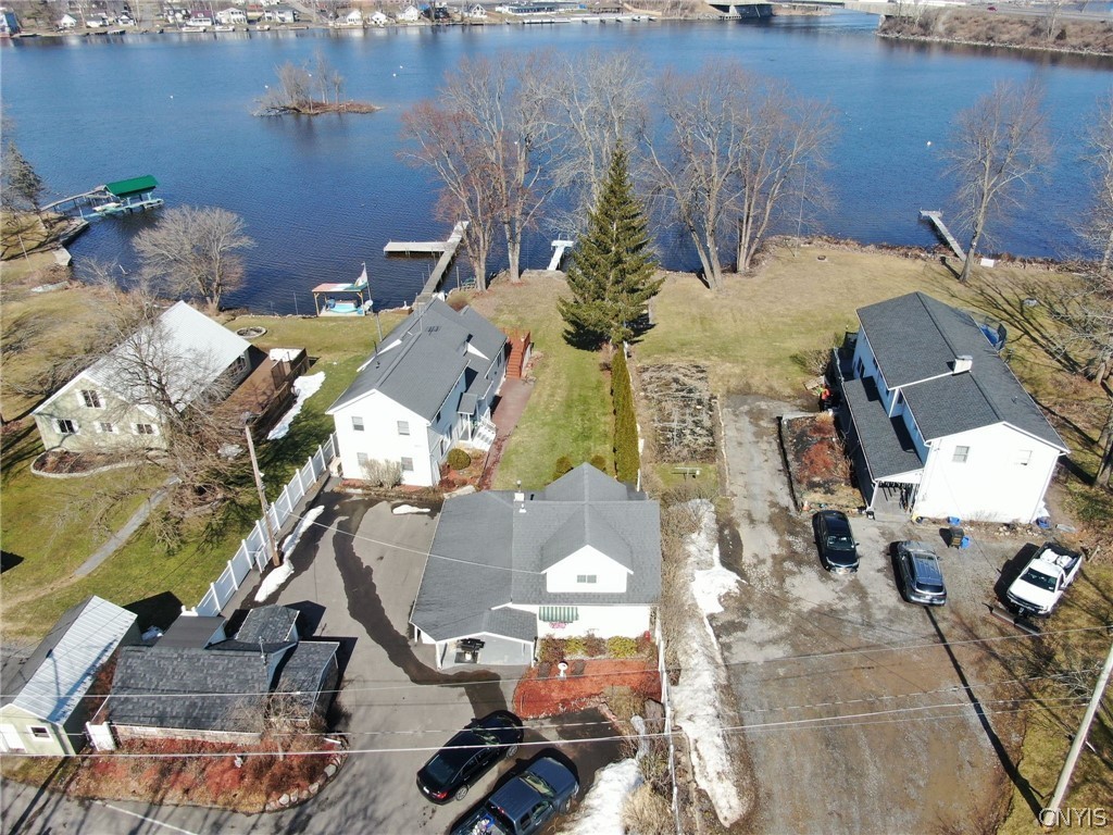 Three properties on one lot  with 55 feet of lake