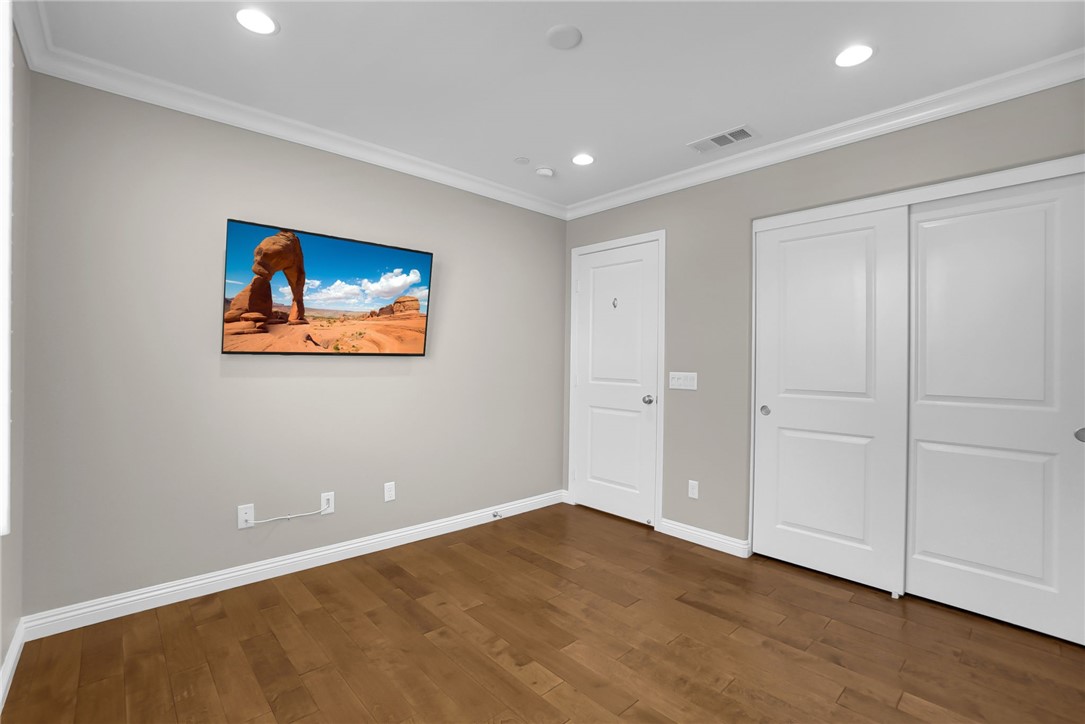 1925 Canopy Lane La Verne, CA 91750 - Photo 19 of 31 a view of an empty room with wooden floor and closet