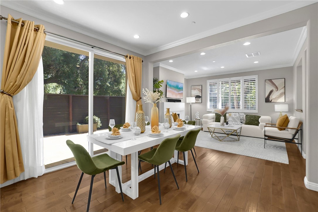 1925 Canopy Lane La Verne, CA 91750 - Photo 6 of 31 a view of a dining room with furniture window and wooden floor