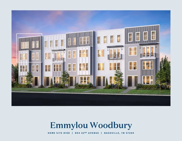 a front view of a building